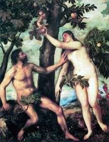 Описание картины Адам и Ева   Тициан Вечеллио