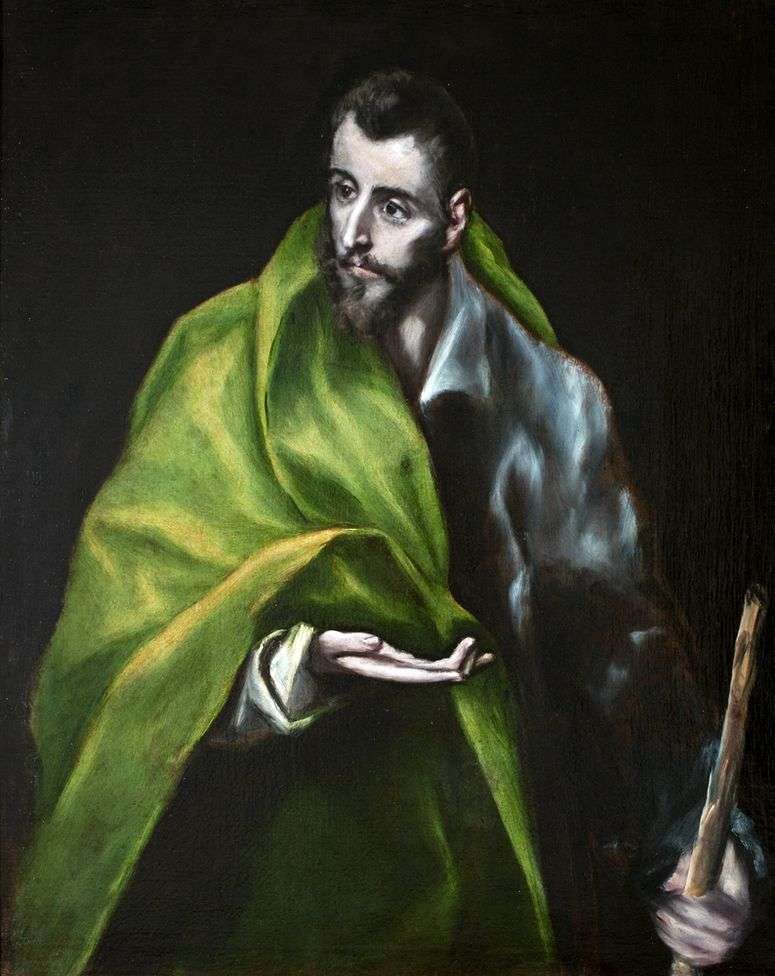 Описание картины Апостол Иаков Зеведеев   Эль Греко