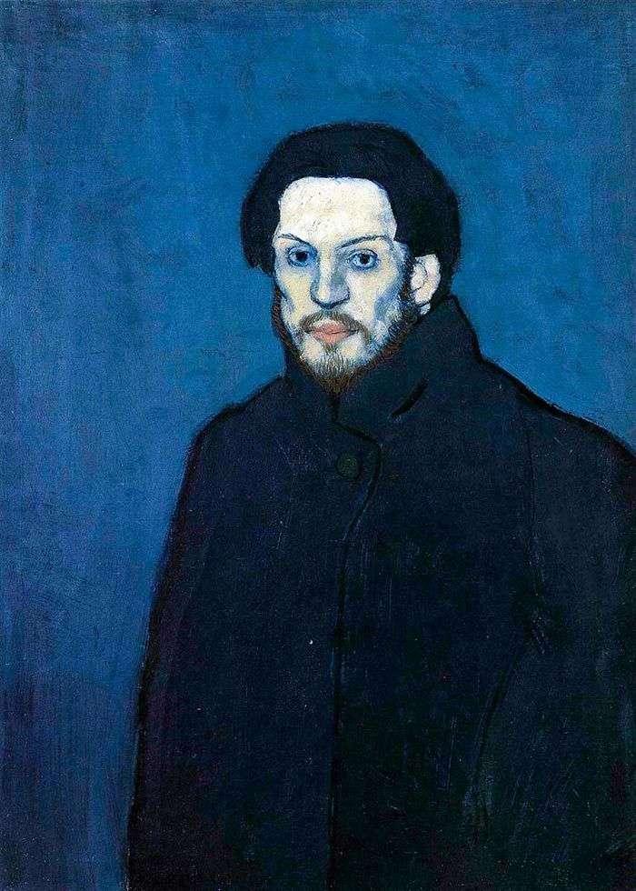 Описание картины Автопортрет в голубой период   Пабло Пикассо
