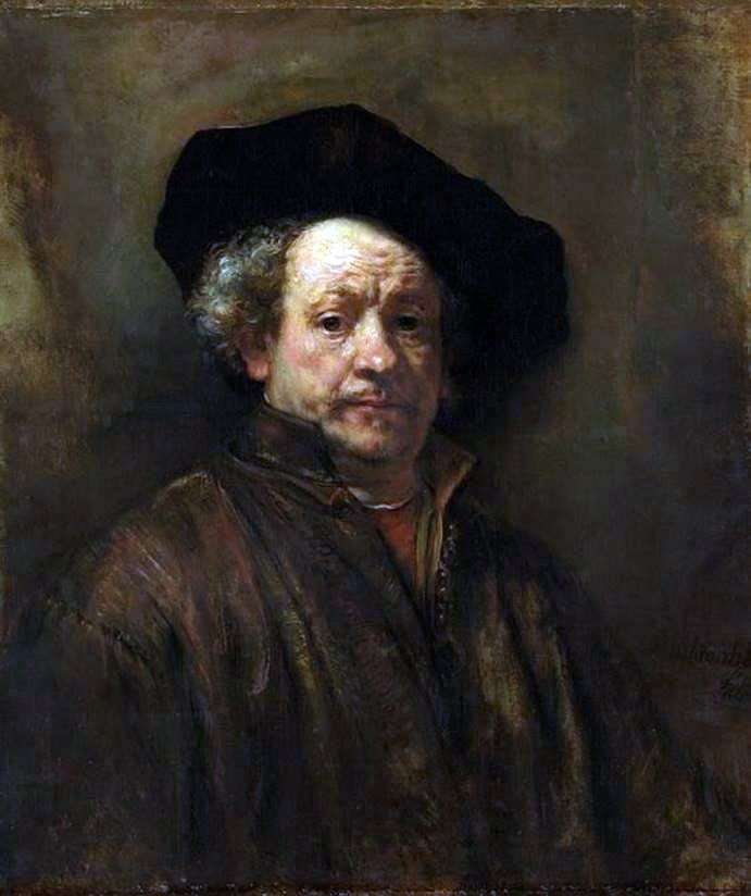 Описание картины Автопортрет в возрасте 54 лет   Рембрандт Харменс Ван Рейн