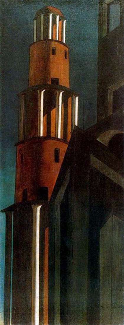 Описание картины Башня   Джорджо де Кирико