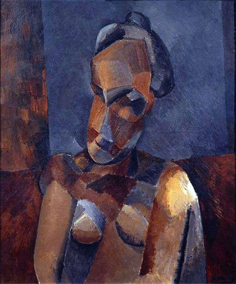 Описание картины Бюст женщины   Пабло Пикассо