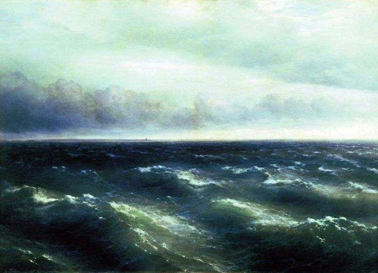 Описание картины «Черное море» — Иван Айвазовский | Шедевры мировой живописи