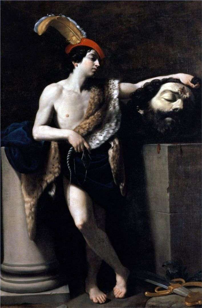 Описание картины Давид с головой Голиафа   Гвидо Рени