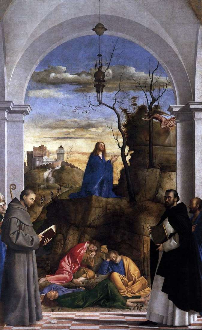 Описание картины Христос на Масленичной горе   Марко Базаити