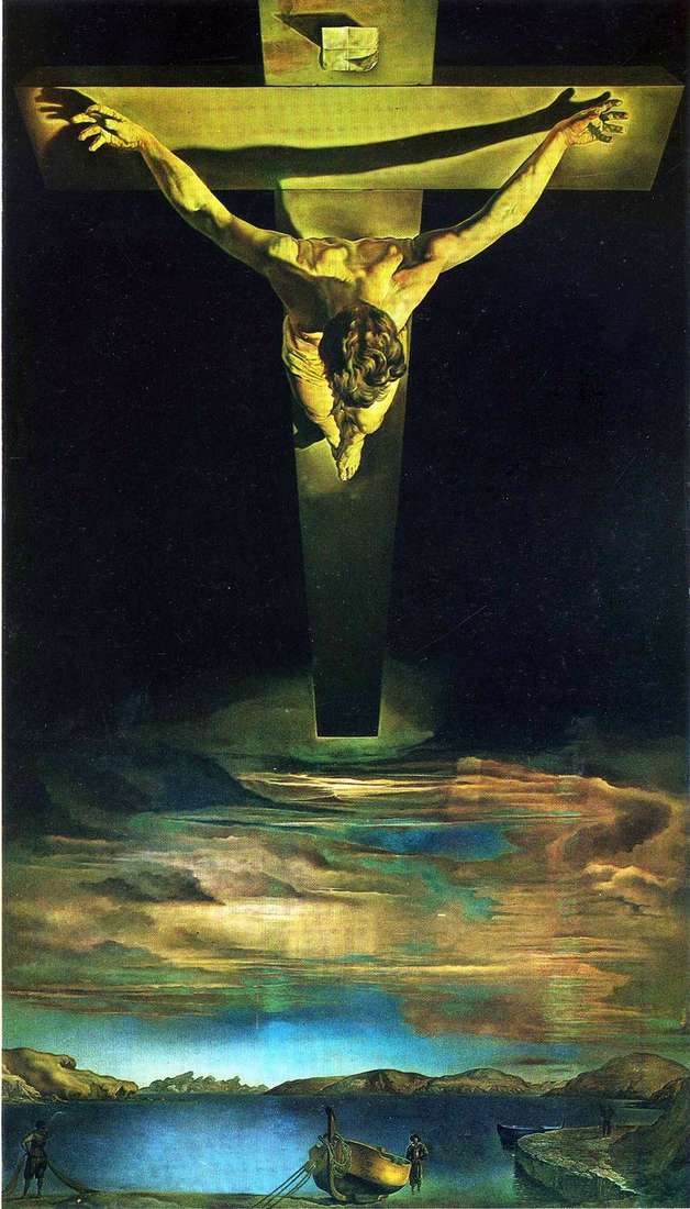 Описание картины Христос св. Иоанна Креста   Сальвадор Дали