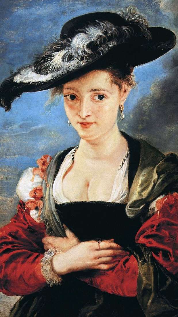 Описание картины Дама в соломенной шляпке   Питер Рубенс