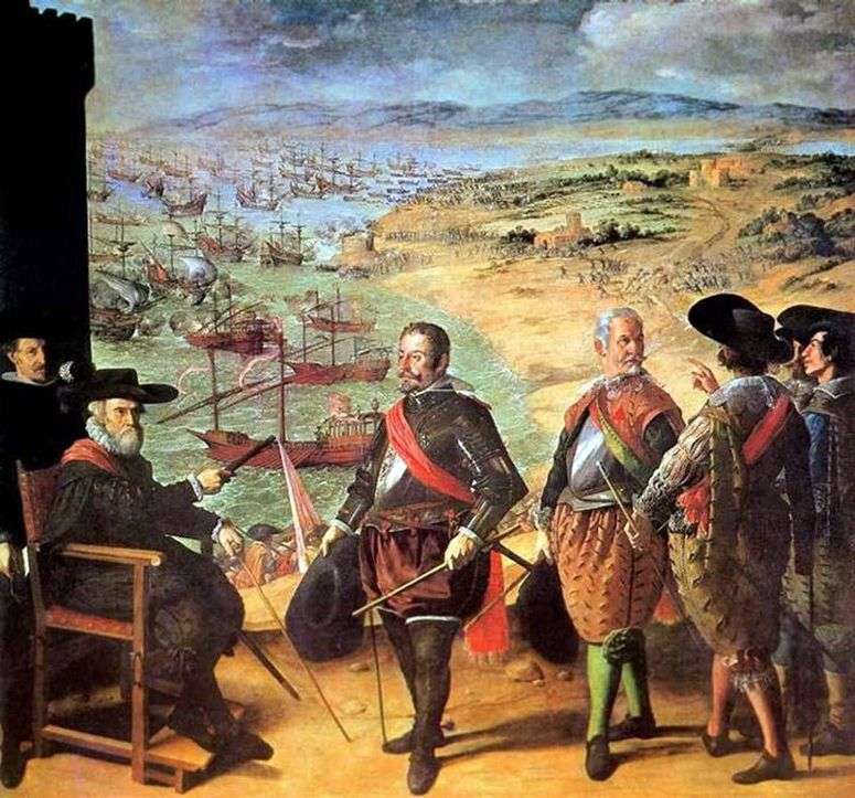 Описание картины Оборона Кадиса   Франсиско де Сурбаран