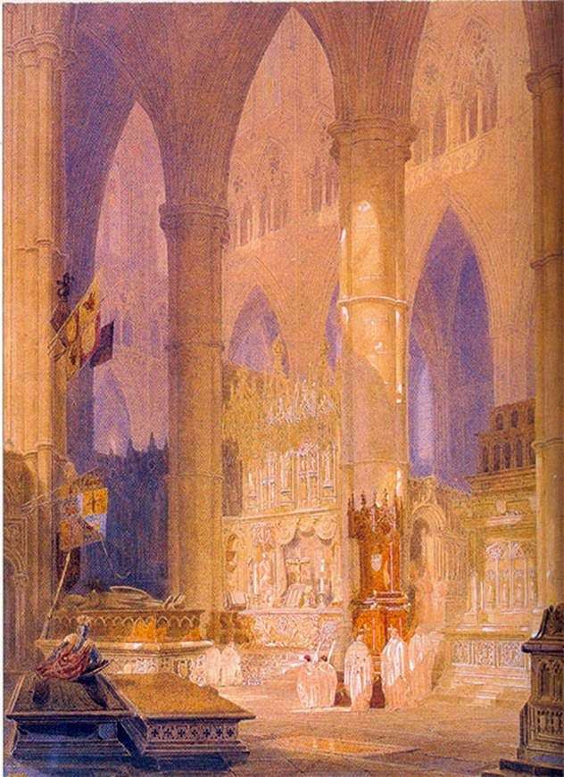 Описание картины Кафедральный собор в Кане   Уильям Тернер