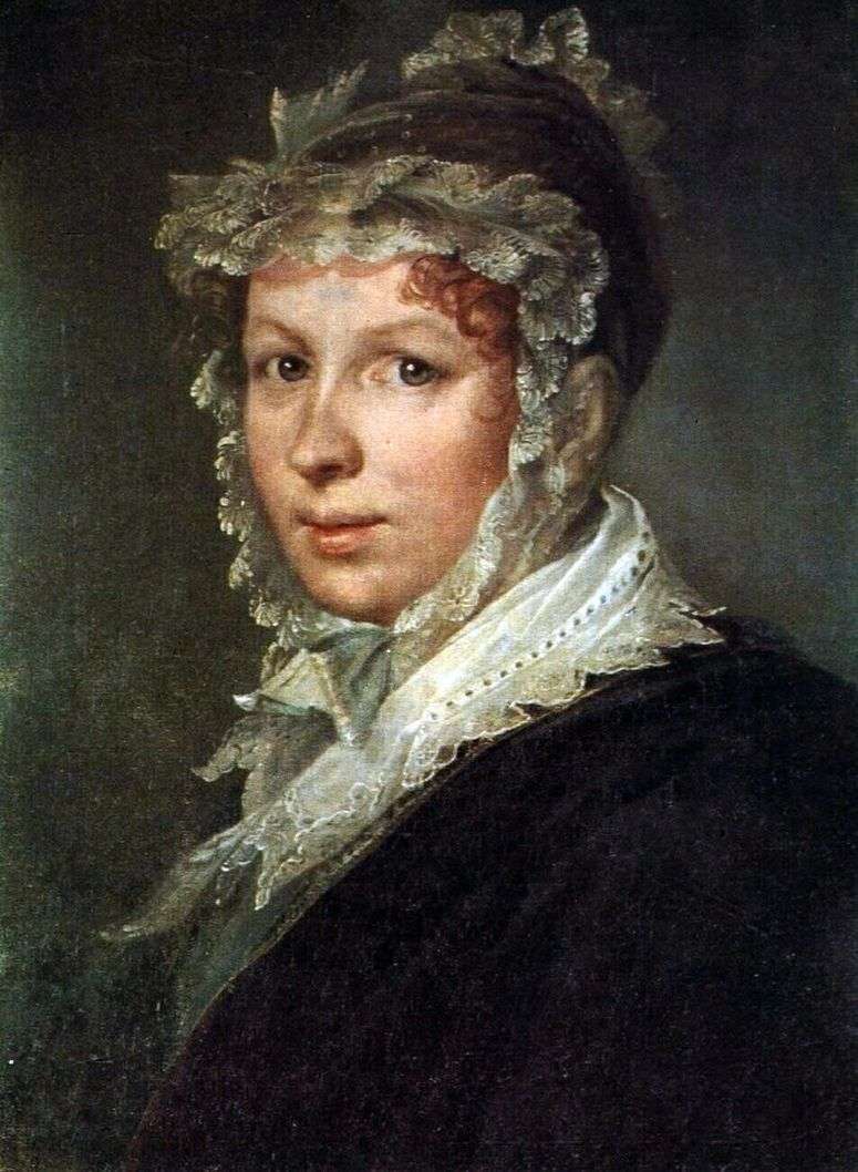 Описание картины Портрет жены художника   Василий Тропинин