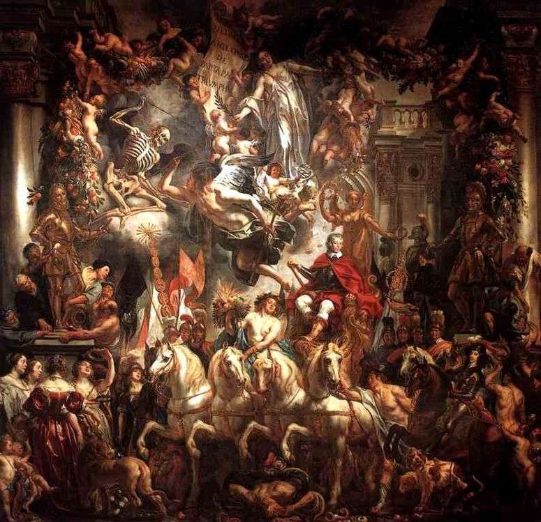 Описание картины Триумф принца Фридриха Генриха Оранского   Якоб Йорданс