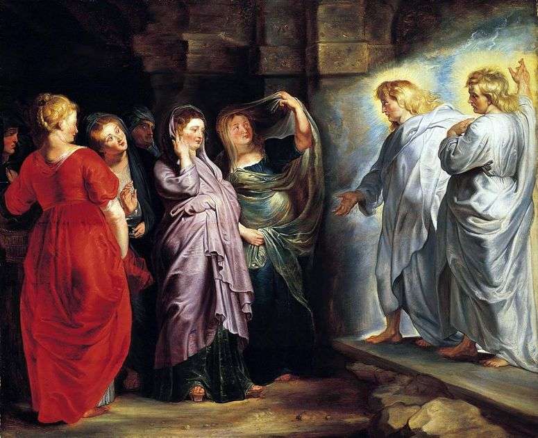 Описание картины Святые женщины у могилы Христа   Питер Рубенс