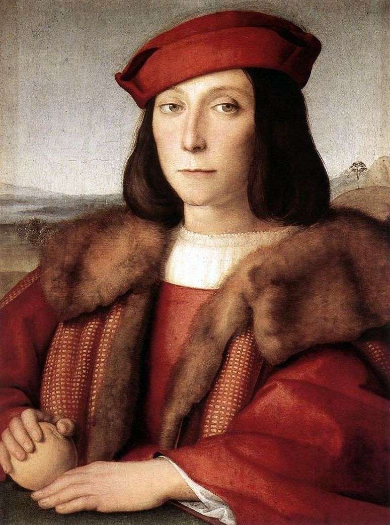 Описание картины Портрет Франческо Марии делла Ровере   Рафаэль Санти
