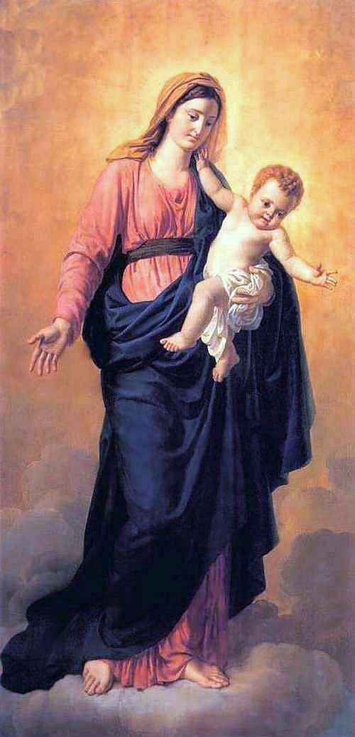 Описание картины Богоматерь с младенцем   Орест Кипренский