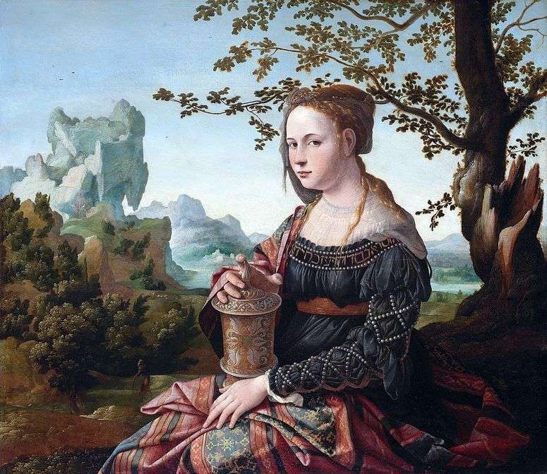 Описание картины Мария Магдалина   Ян ван Скорел