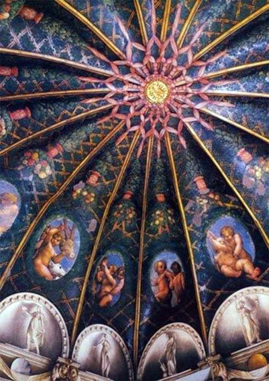 Описание картины Росписи монастыря Сан Паоло в Парме   Корреджо (Антонио Аллегри)