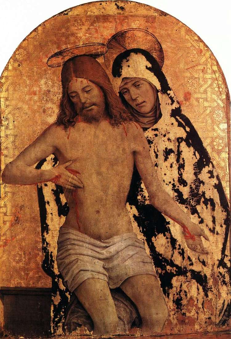 Описание картины Мария с телом Христа   Джан Спанцотти