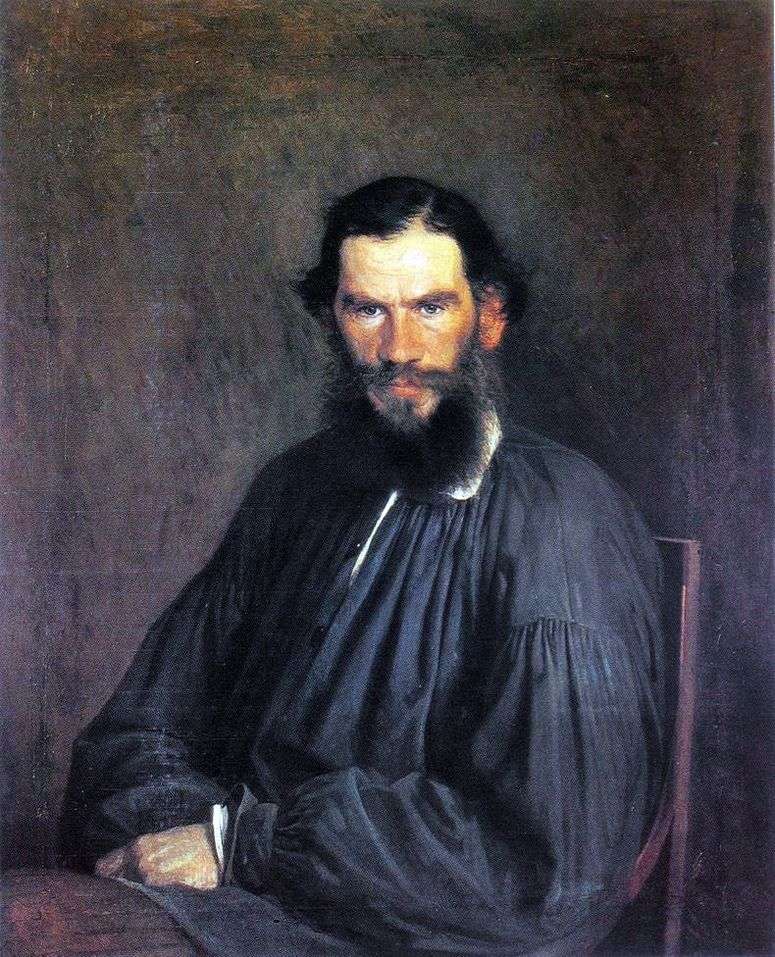 Описание картины Портрет Л. Н. Толстого   Иван Крамской