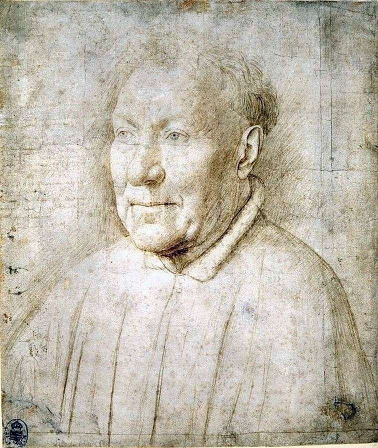 Описание картины Этюд к мужскому портрету   Ян ван Эйк