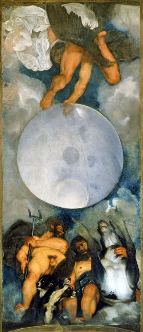Описание картины Юпитер, Нептун и Плутон   Микеланджело Меризи да Караваджо