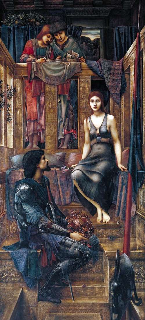 Описание картины Король Кофетуа и девушка нищенка   Эдвард Берн Джонс