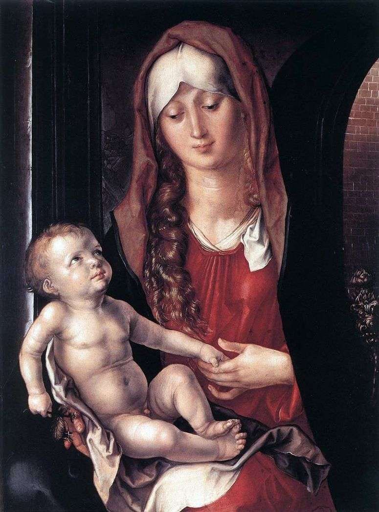 Описание картины Мадонна с Младенцем   Альбрехт Дюрер