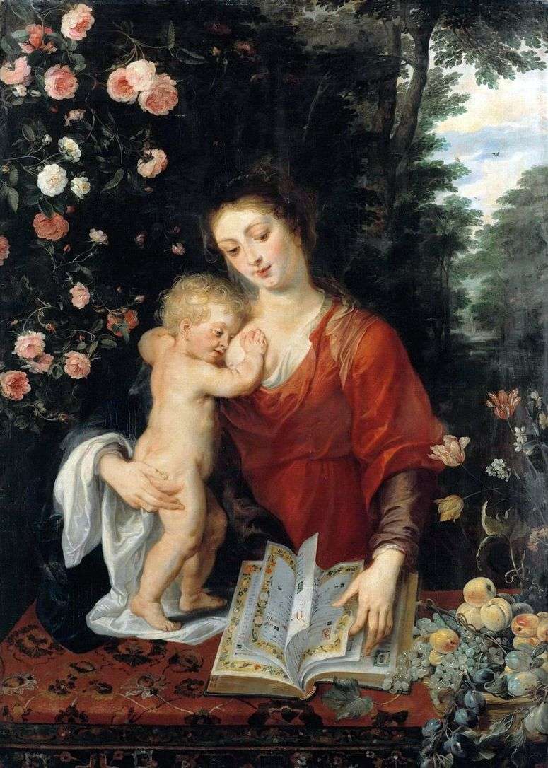 Описание картины Мадонна с Младенцем   Питер Рубенс