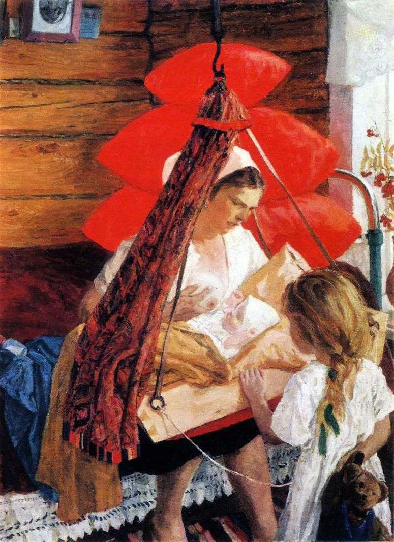 Описание картины Мама   Аркадий Пластов