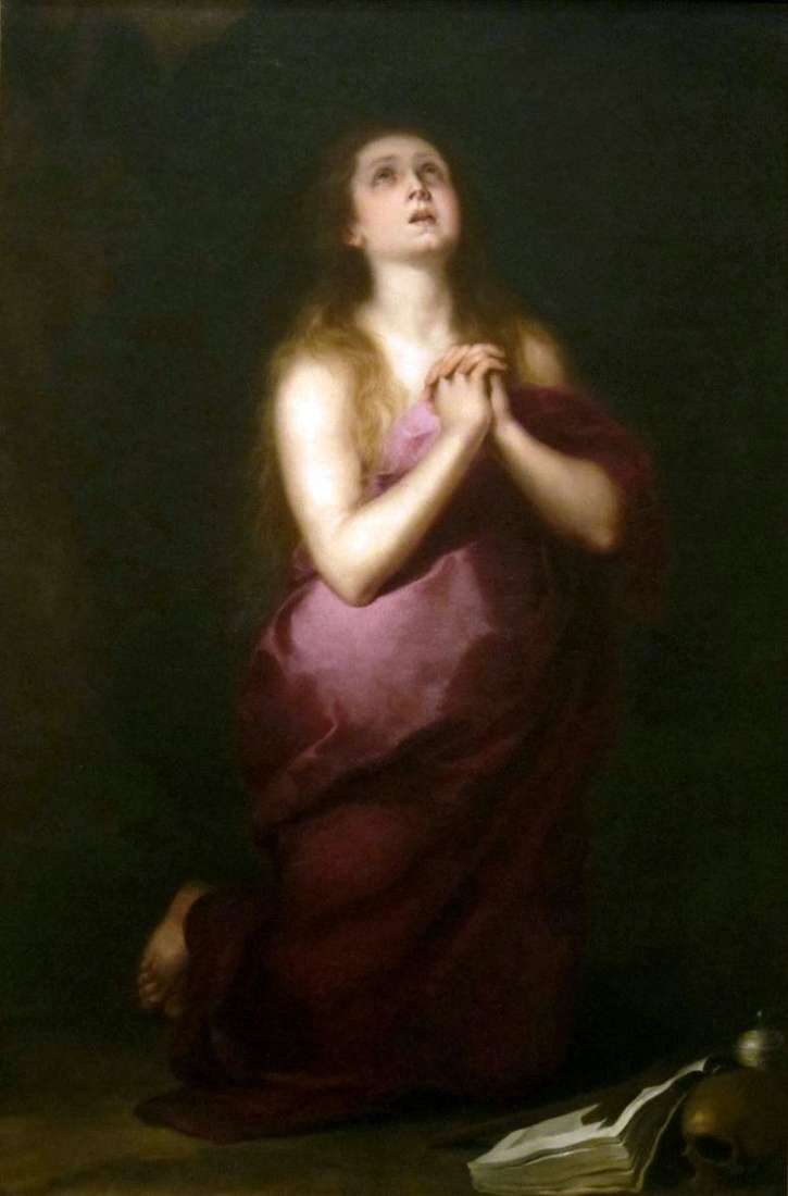 Описание картины Мария Магдалина   Бартоломе Эстебан Мурильо