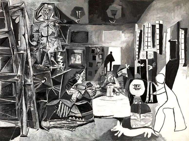 Описание картины Менины по Веласкесу   Пабло Пикассо