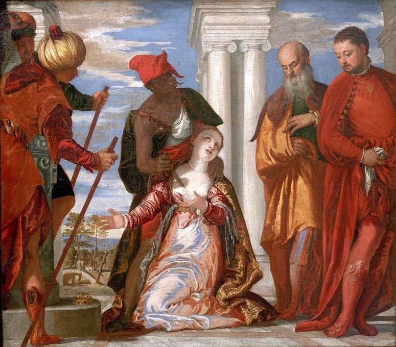 Описание картины Мученичество святой Юстины   Паоло Веронезе