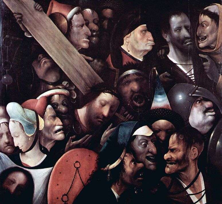 Описание картины Несение креста   Иероним Босх