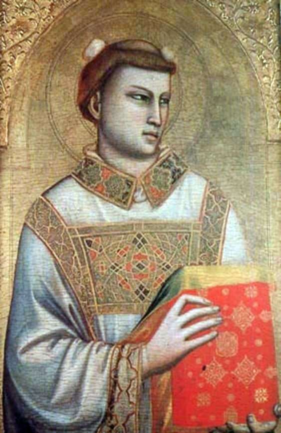 Описание картины Образ святого Стефана   Джотто