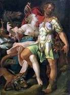 Описание картины Одиссей и Кирка   Бартоломеус Шпрангер