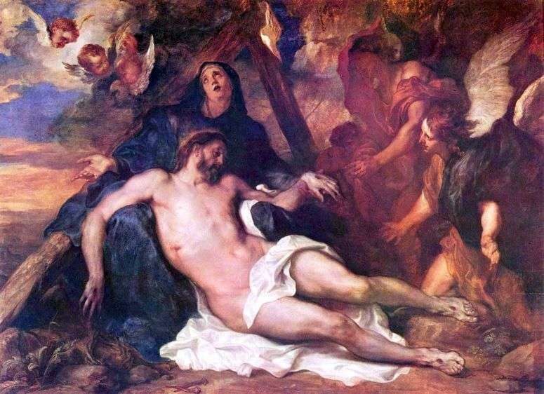 Описание картины Оплакивание Христа   Энтони Ван Дейк