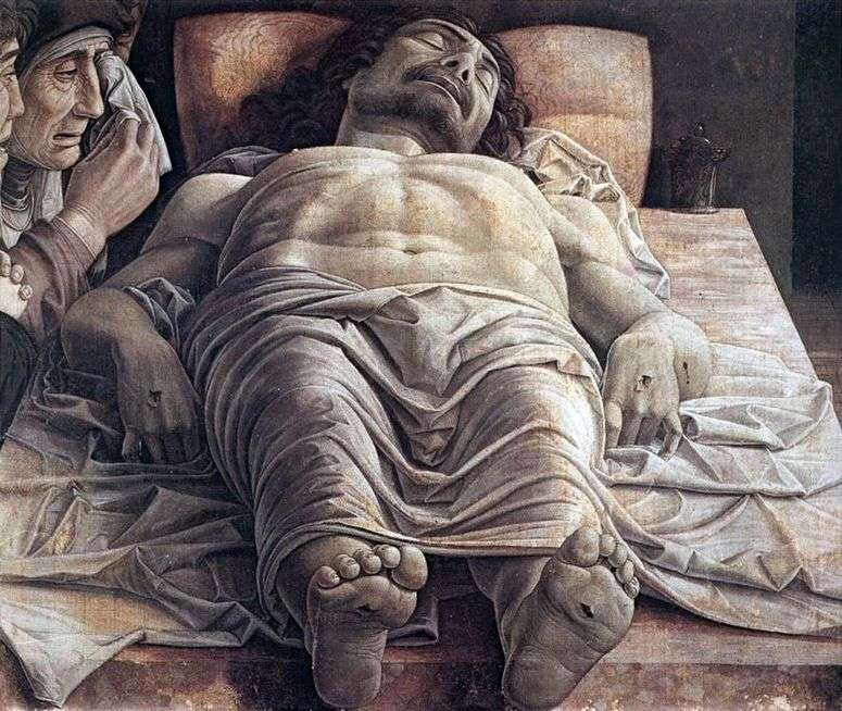 Описание картины Оплакивание мертвого Христа   Андреа Мантеньи