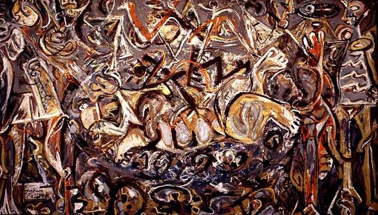 Описание картины «Пасифая» — Джексон Поллок | Шедевры мировой живописи