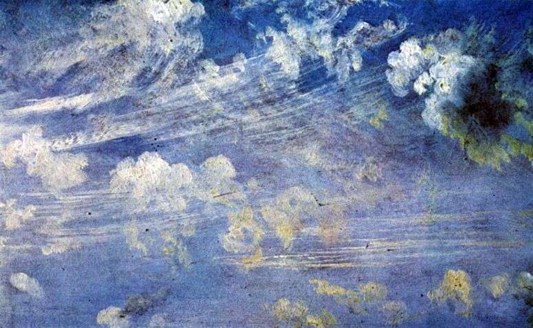 Описание картины Перистые облака   Джон Констебл