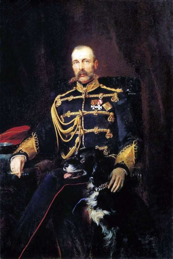 Описание картины Портрет Александра II   Константин Маковский