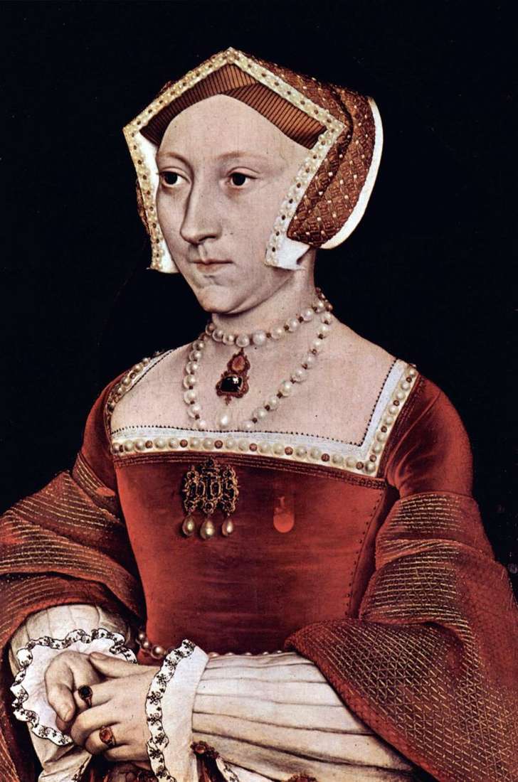 Описание картины Портрет английской королевы Джейн Сеймур   Ганс Гольбейн