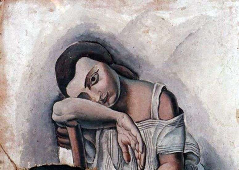 Описание картины Портрет Анны Марии   Сальвадор Дали