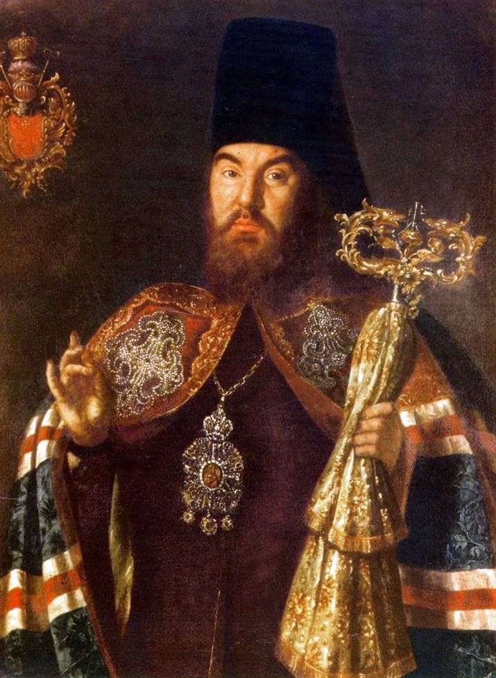 Описание картины Портрет архиепископа С. Кулябки   Алексей Антропов