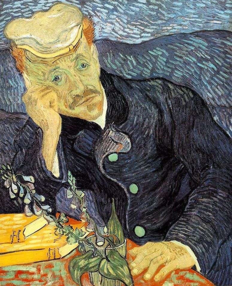 Описание картины Портрет Доктора Гаше   Винсент Ван Гог