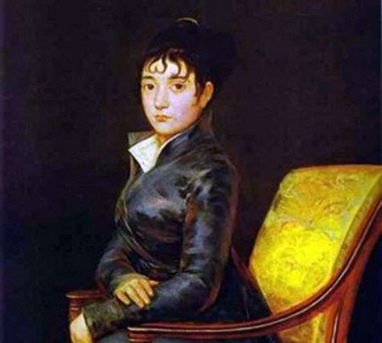 Описание картины Портрет доньи Терезы Луизы де Суреда   Франсиско де Гойя