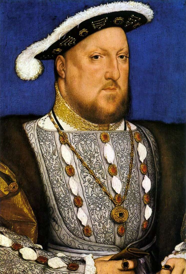 Описание картины Портрет Генриха VIII   Ганс Гольбейн