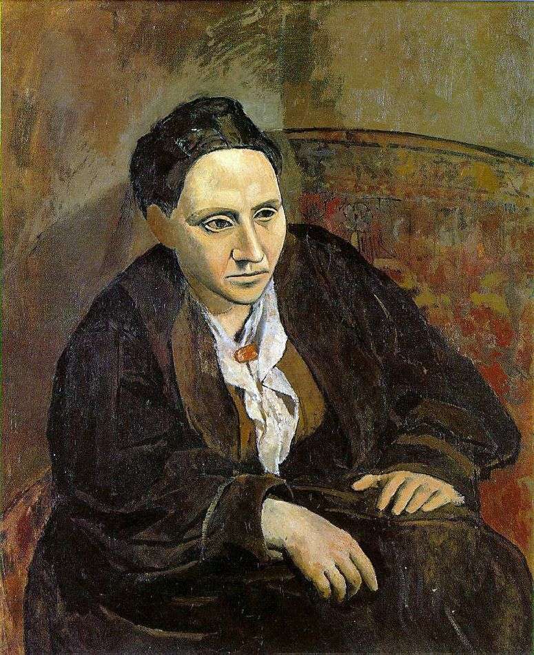 Описание картины Портрет Гертруды Стайн   Пабло Пикассо