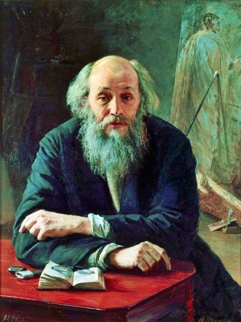 Описание картины Портрет художника Ге   Николай Ярошенко