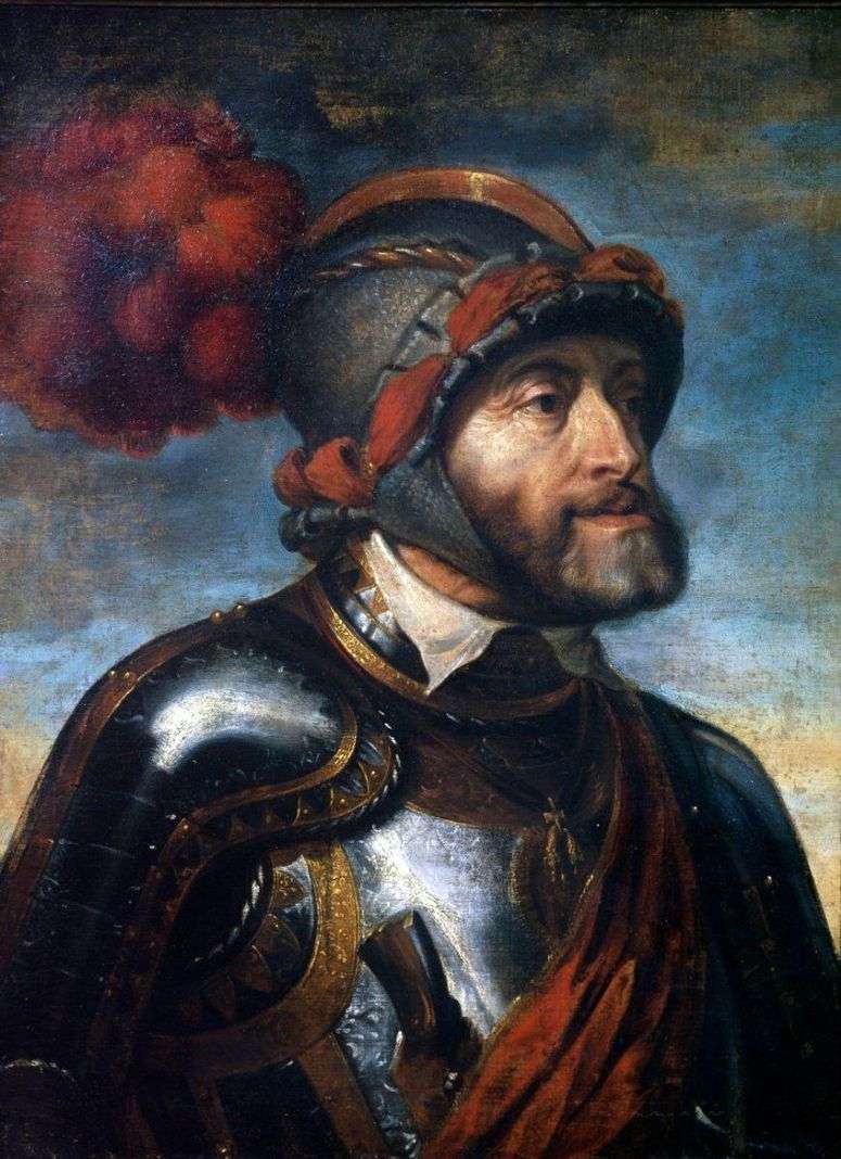 Описание картины Портрет императора Карл V   Питер Рубенс