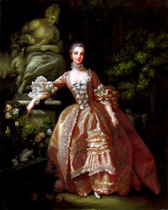 Описание картины Портрет мадам де Помпадур   Франсуа Буше