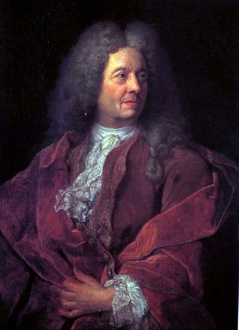 Описание картины Портрет мужчины в красном   Французский мастер начала 18 века